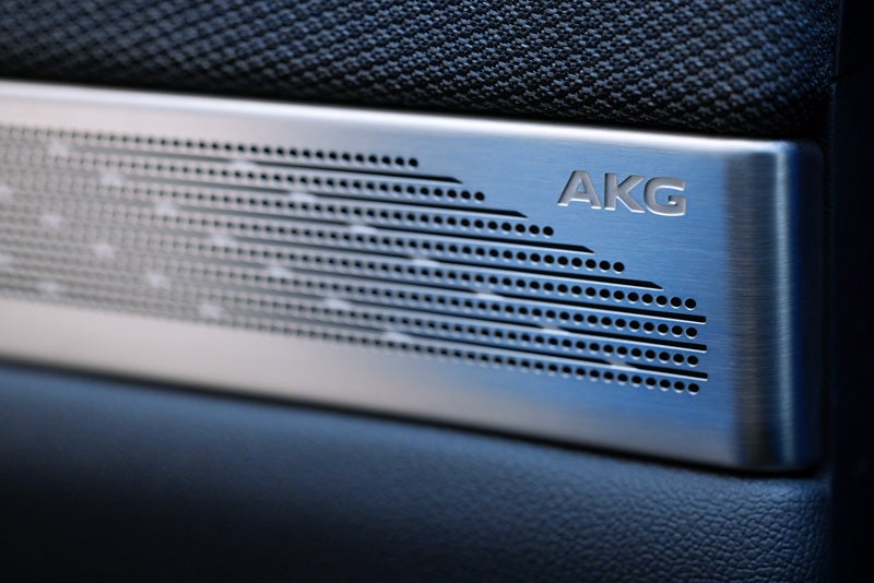 Close-up View of the AKG Studio Audio Speaker | Snell Motors in Mankato MN