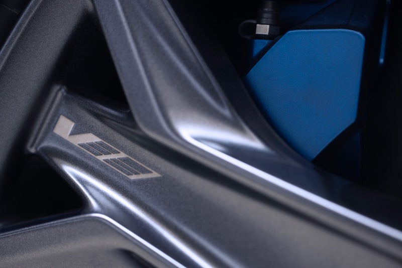 Close-up of the 2026 OPTIQ-V Brembo Performance Front Brakes | Snell Motors in Mankato MN