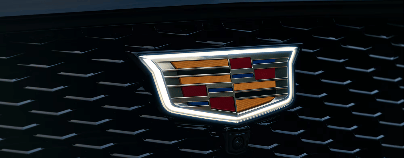 Cadillac badging on a 2026 Cadillac Escalade